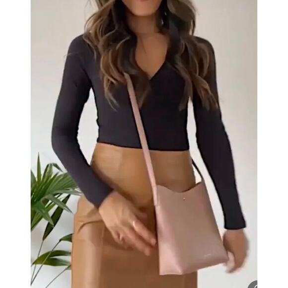 Samara Medium Shoulder Bag in Peony - Picture 1 of 5
